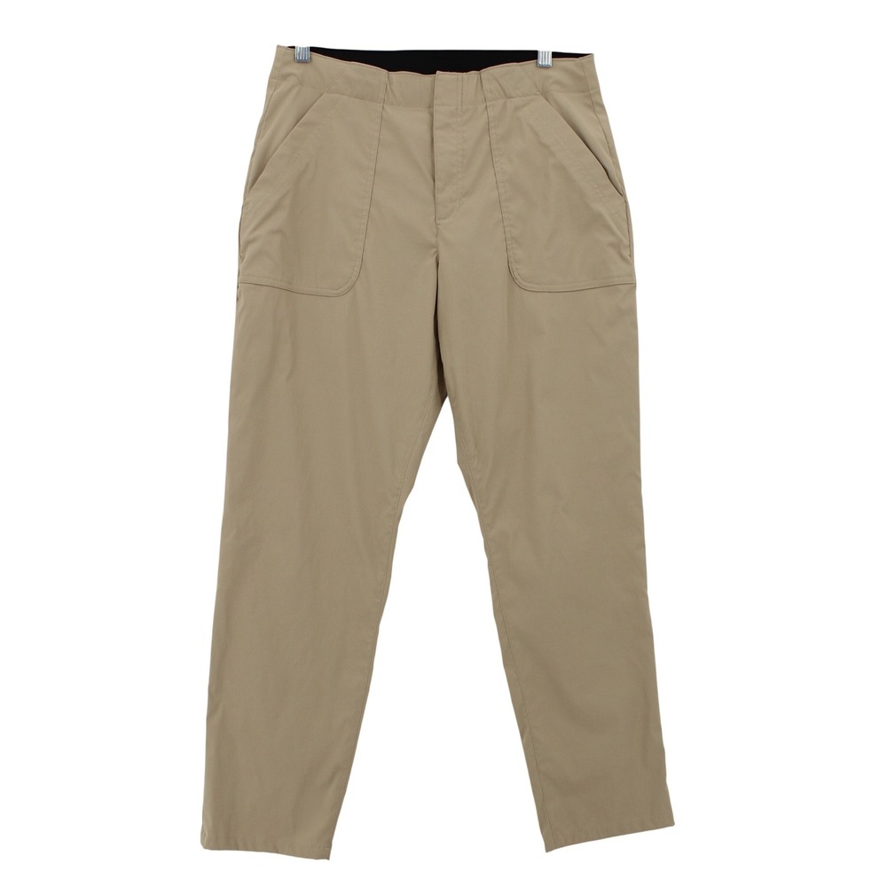 Eddie Bauer Women Horizon Hiking Pants Size 10 Straight Leg Tan Gorpcore Tail